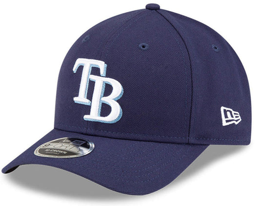 Tampa Bay Rays Navy New Era Player Replica M-Crown 9FORTY Adjustable Hat Official Team Hat Sports Fan Cap