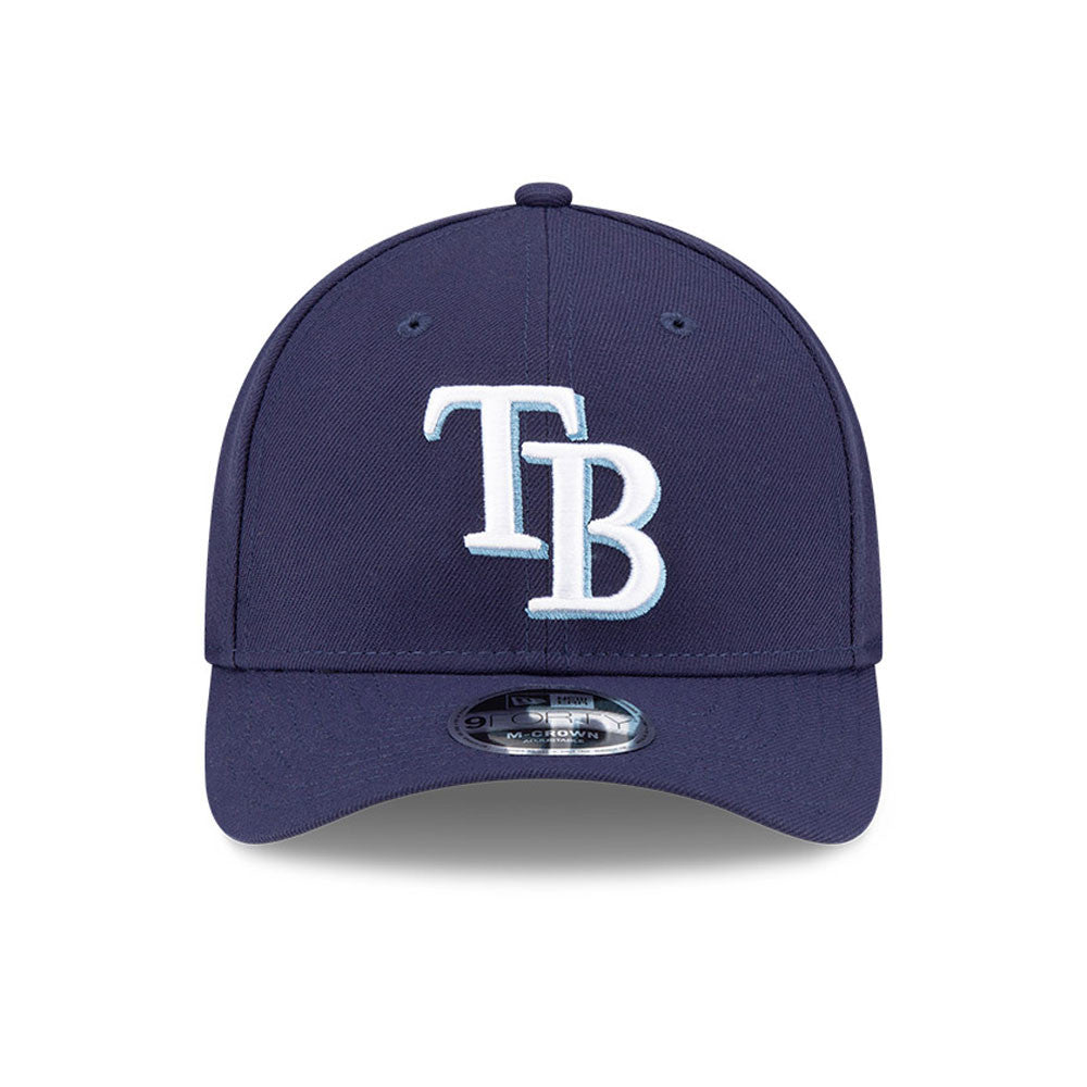 Tampa Bay Rays Navy New Era Player Replica M-Crown 9FORTY Adjustable Hat Official Team Hat Sports Fan Cap