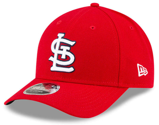 St. Louis Cardinals Red New Era Player Replica M-Crown 9FORTY Adjustable Hat Official Team Hat Sports Fan Cap