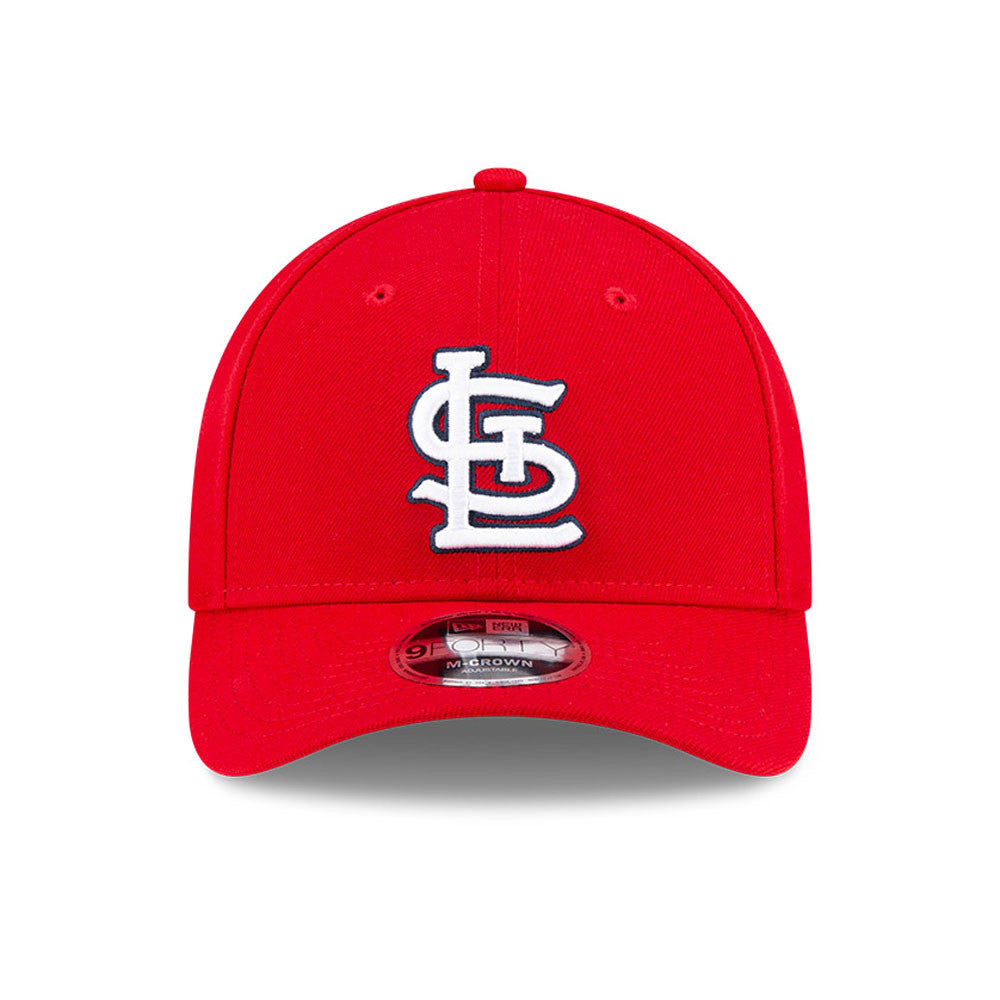 St. Louis Cardinals Red New Era Player Replica M-Crown 9FORTY Adjustable Hat Official Team Hat Sports Fan Cap
