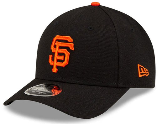 San Francisco Giants Black New Era Player Replica M-Crown 9FORTY Adjustable Hat Official Team Hat Sports Fan Cap
