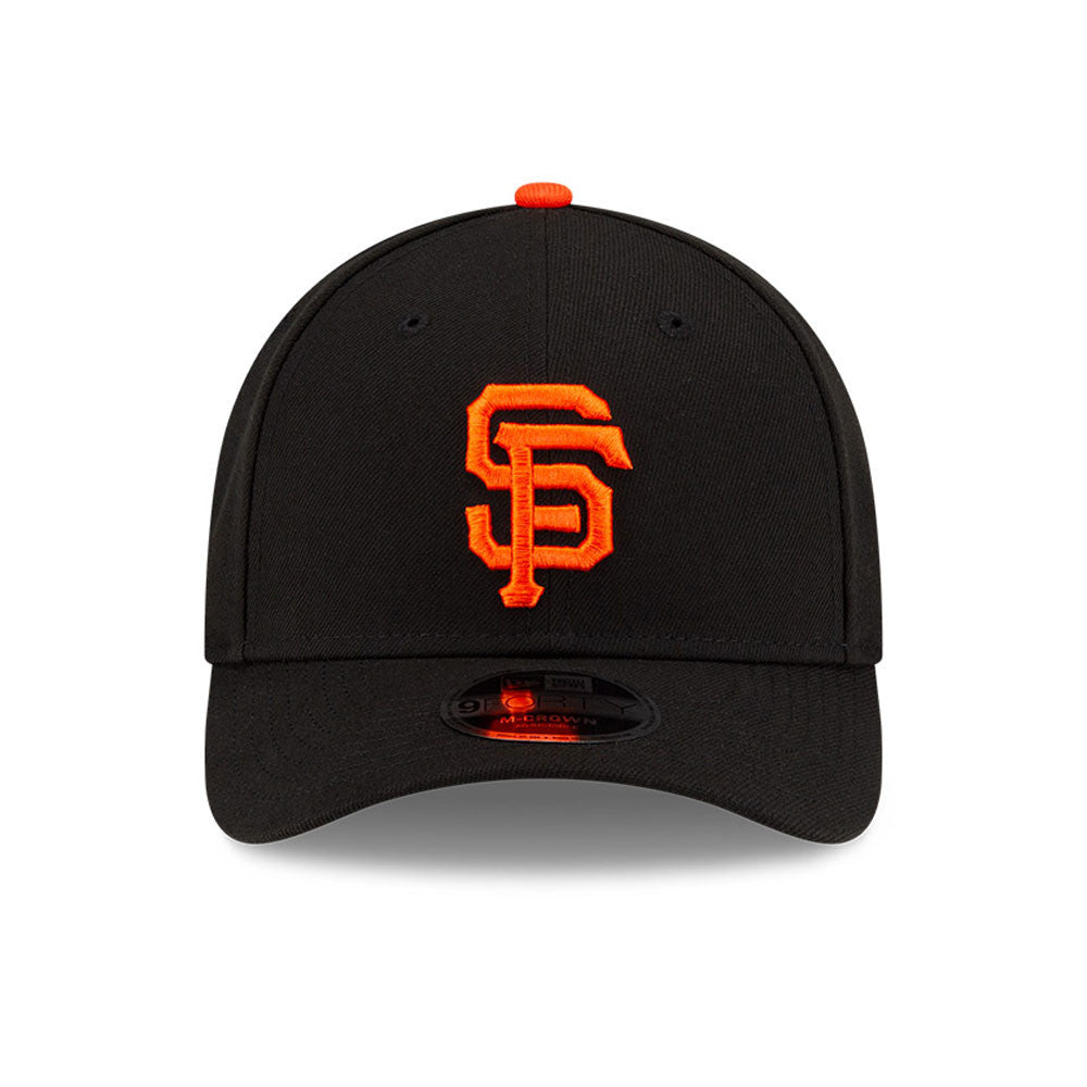 San Francisco Giants Black New Era Player Replica M-Crown 9FORTY Adjustable Hat Official Team Hat Sports Fan Cap