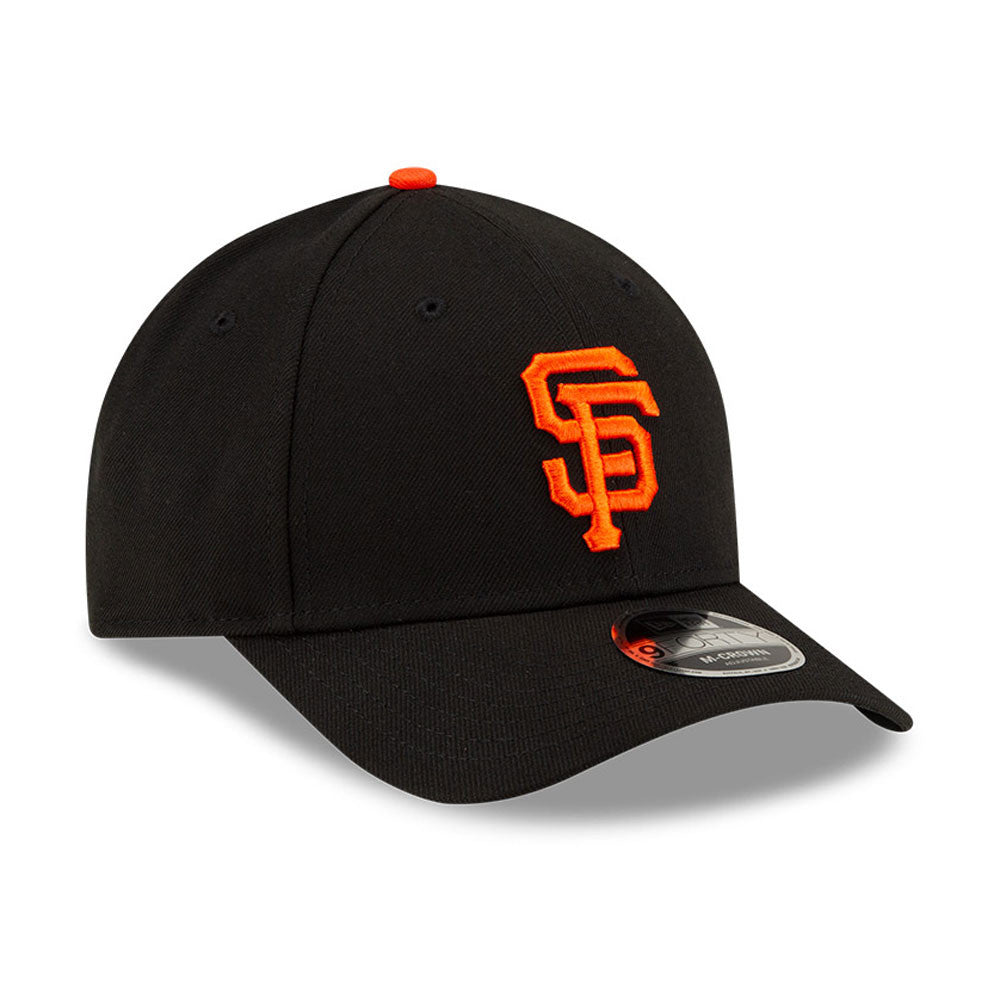 San Francisco Giants Black New Era Player Replica M-Crown 9FORTY Adjustable Hat Official Team Hat Sports Fan Cap