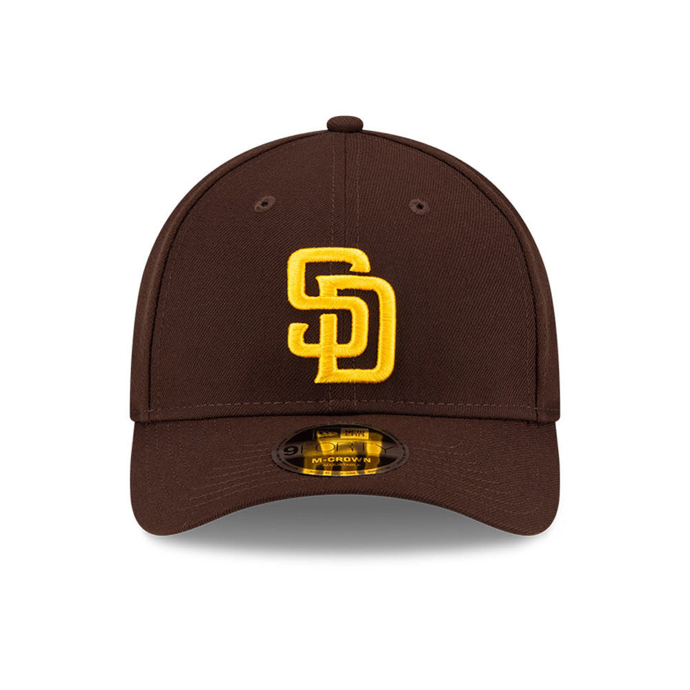 San Diego Padres Brown New Era Player Replica M-Crown 9FORTY Adjustable Hat Official Team Hat Sports Fan Cap