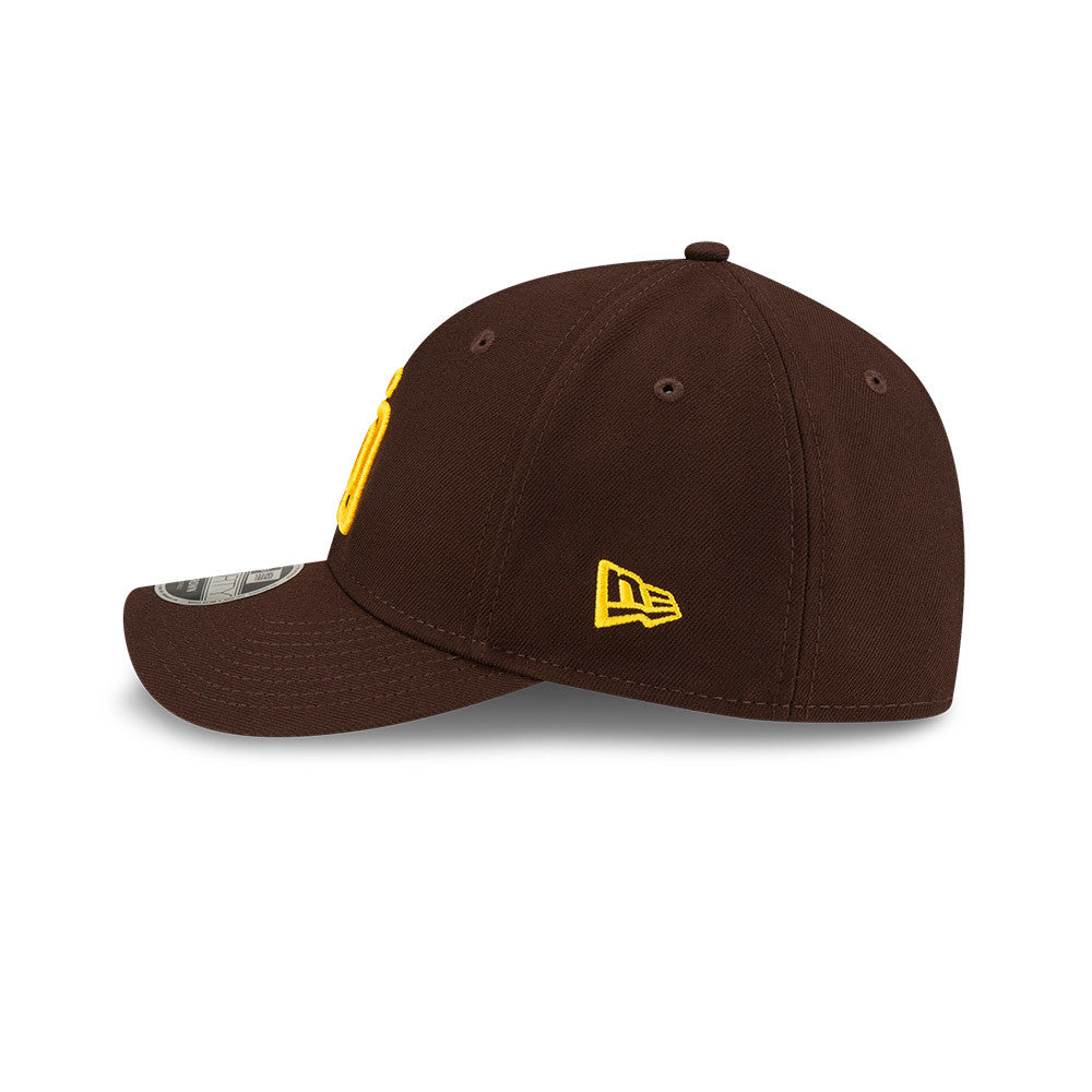 San Diego Padres Brown New Era Player Replica M-Crown 9FORTY Adjustable Hat Official Team Hat Sports Fan Cap