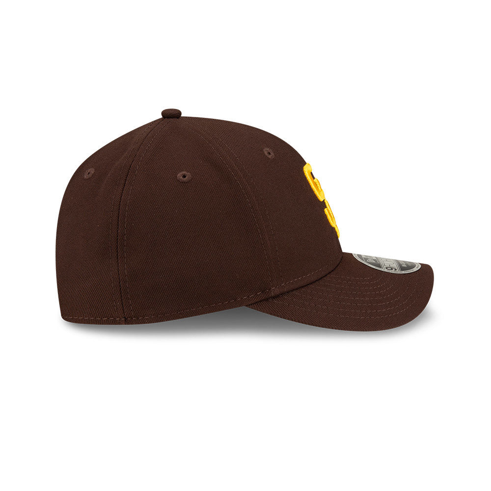 San Diego Padres Brown New Era Player Replica M-Crown 9FORTY Adjustable Hat Official Team Hat Sports Fan Cap