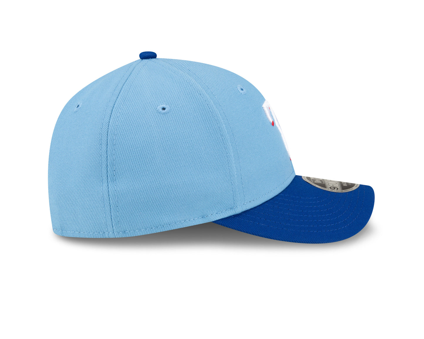 Texas Rangers Blue Alternate New Era Player Replica M-Crown 9FORTY Adjustable Hat Official Team Hat Sports Fan Cap