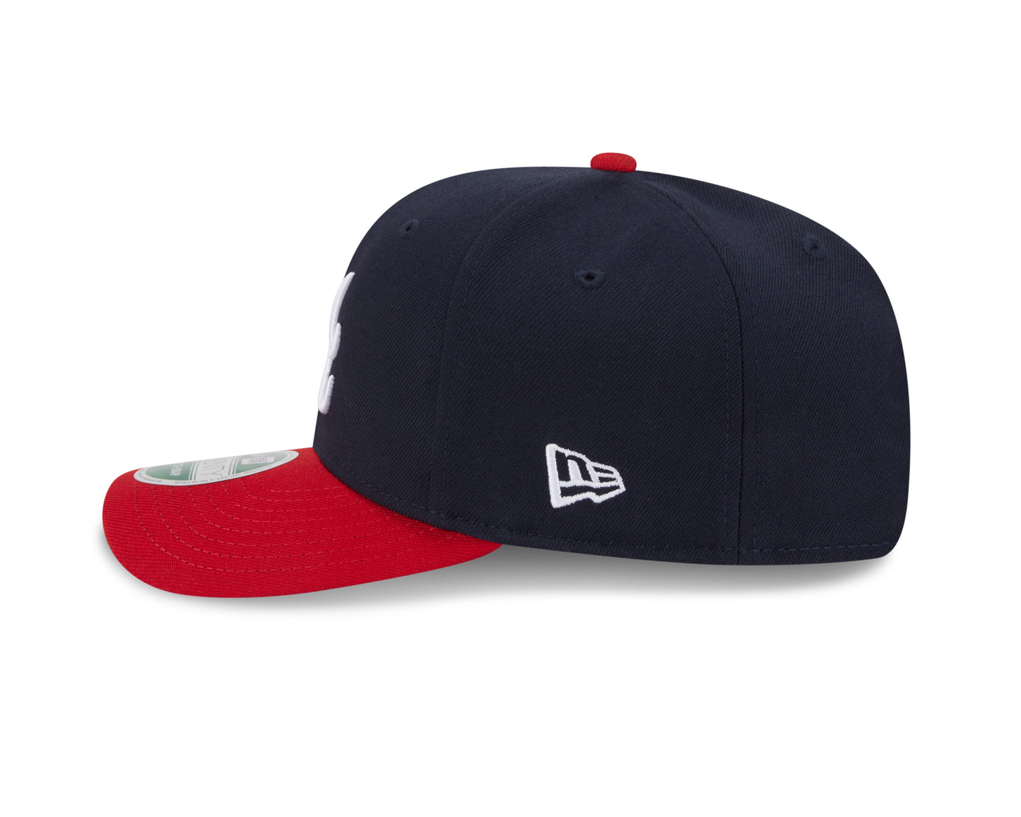 Atlanta Braves New Era Player Replica 9SEVENTY Stretch Snap Adjustable Hat Official Team Hat Sports Fan Cap