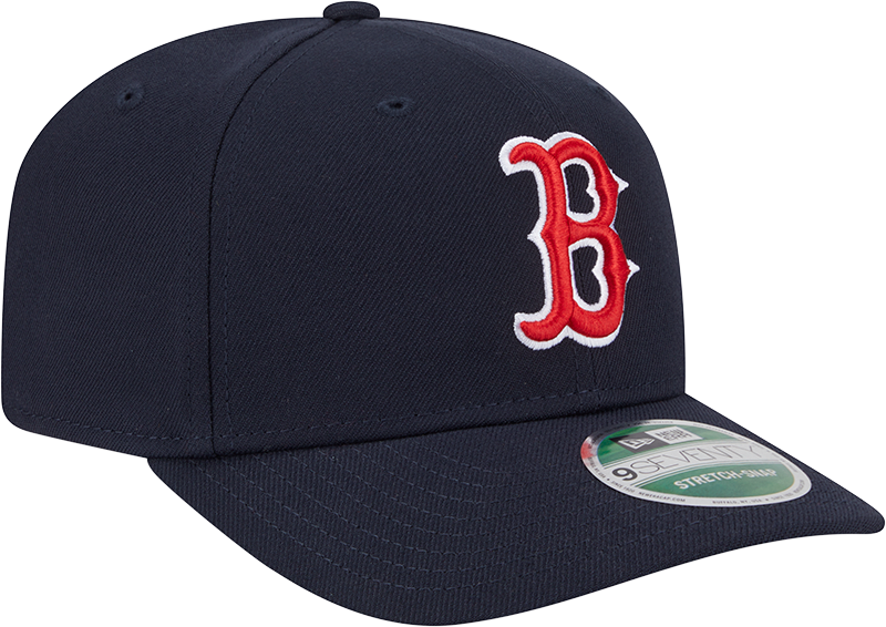Boston Red Sox Navy New Era Player Replica 9SEVENTY Stretch Snap Adjustable Hat Official Team Hat Sports Fan Cap