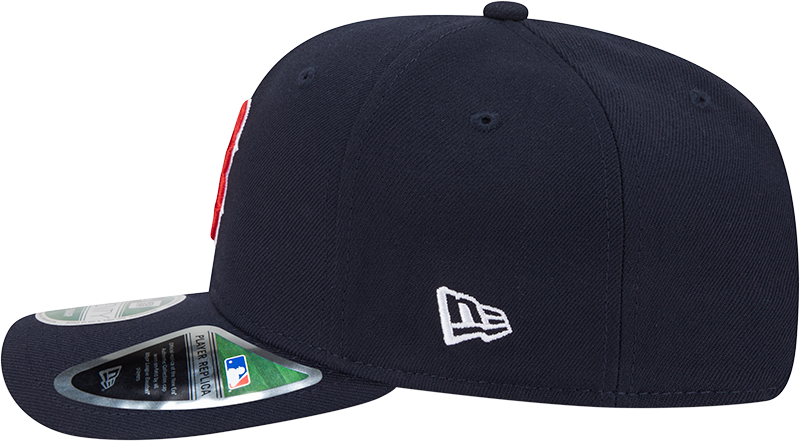 Boston Red Sox Navy New Era Player Replica 9SEVENTY Stretch Snap Adjustable Hat Official Team Hat Sports Fan Cap