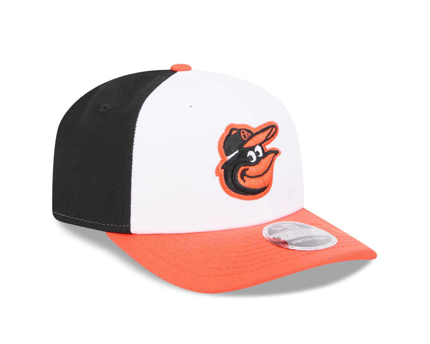 Baltimore Orioles Home New Era Player Replica 9SEVENTY Stretch Snap Adjustable Hat Official Team Hat Sports Fan Cap