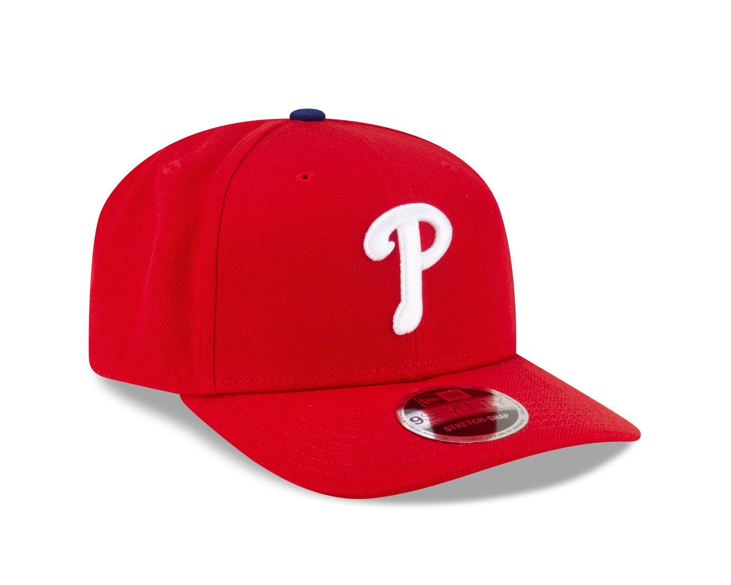 Philadelphia Phillies Red New Era Player Replica 9SEVENTY Stretch Snap Adjustable Hat Official Team Hat Sports Fan Cap