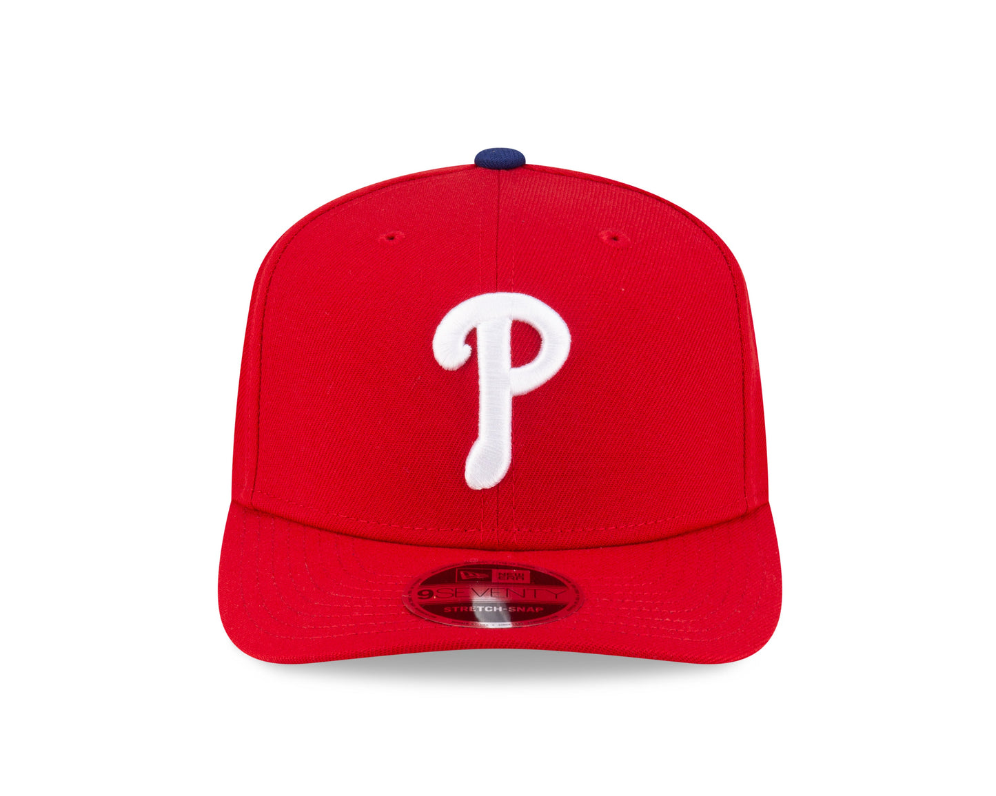 Philadelphia Phillies Red New Era Player Replica 9SEVENTY Stretch Snap Adjustable Hat Official Team Hat Sports Fan Cap