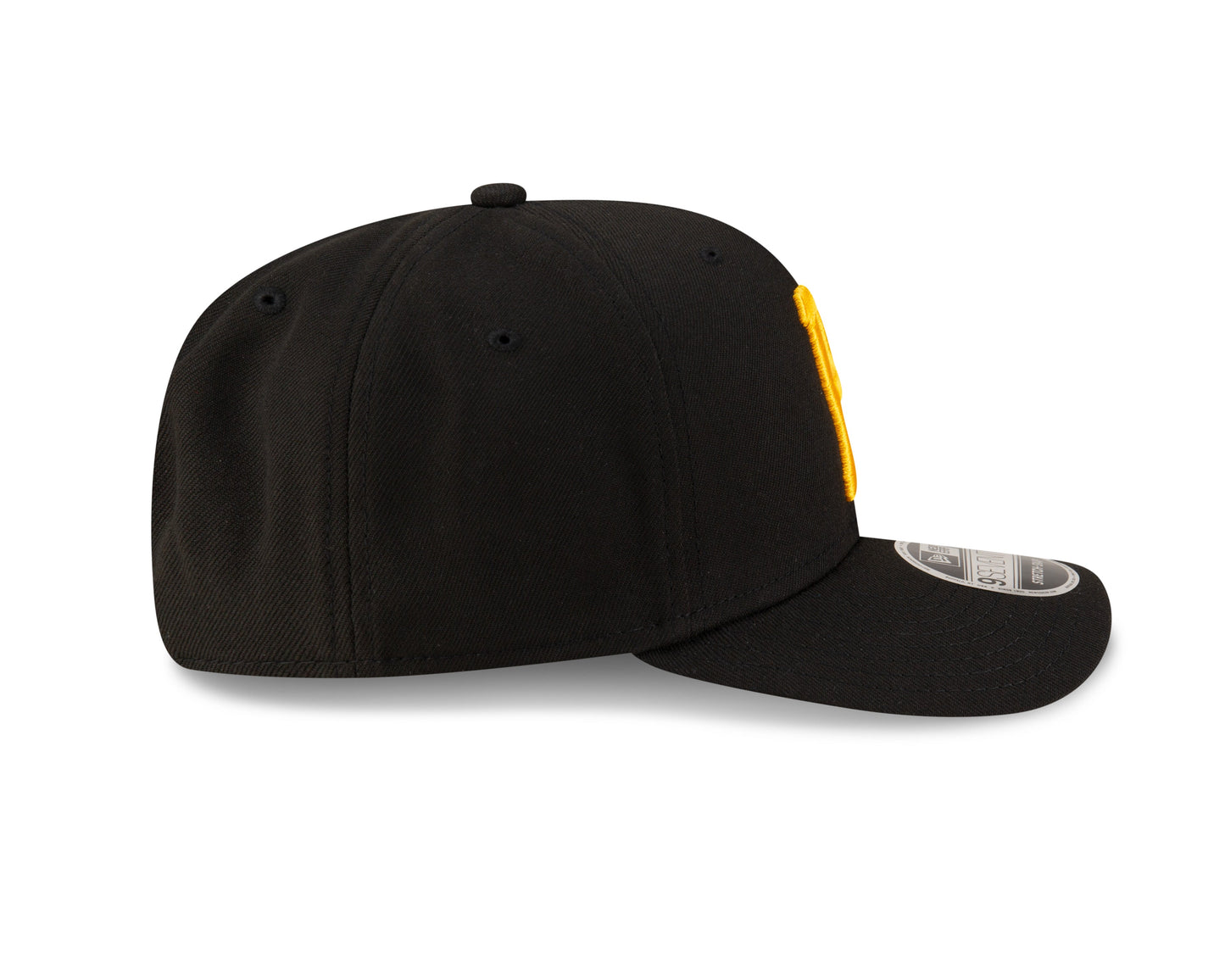 Pittsburgh Pirates Black New Era Player Replica 9SEVENTY Stretch Snap Adjustable Hat Official Team Hat Sports Fan Cap