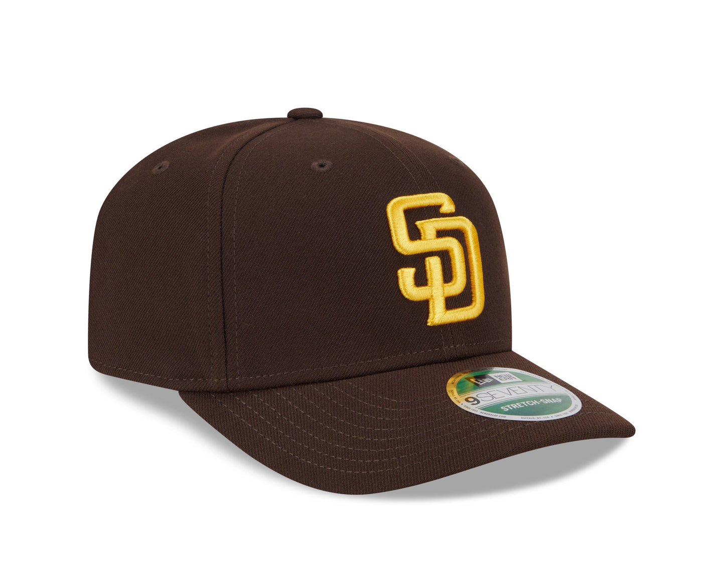 San Diego Padres Brown New Era Player Replica 9SEVENTY Stretch Snap Adjustable Hat Official Team Hat Sports Fan Cap