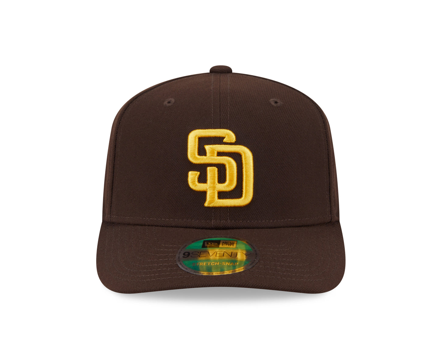 San Diego Padres Brown New Era Player Replica 9SEVENTY Stretch Snap Adjustable Hat Official Team Hat Sports Fan Cap