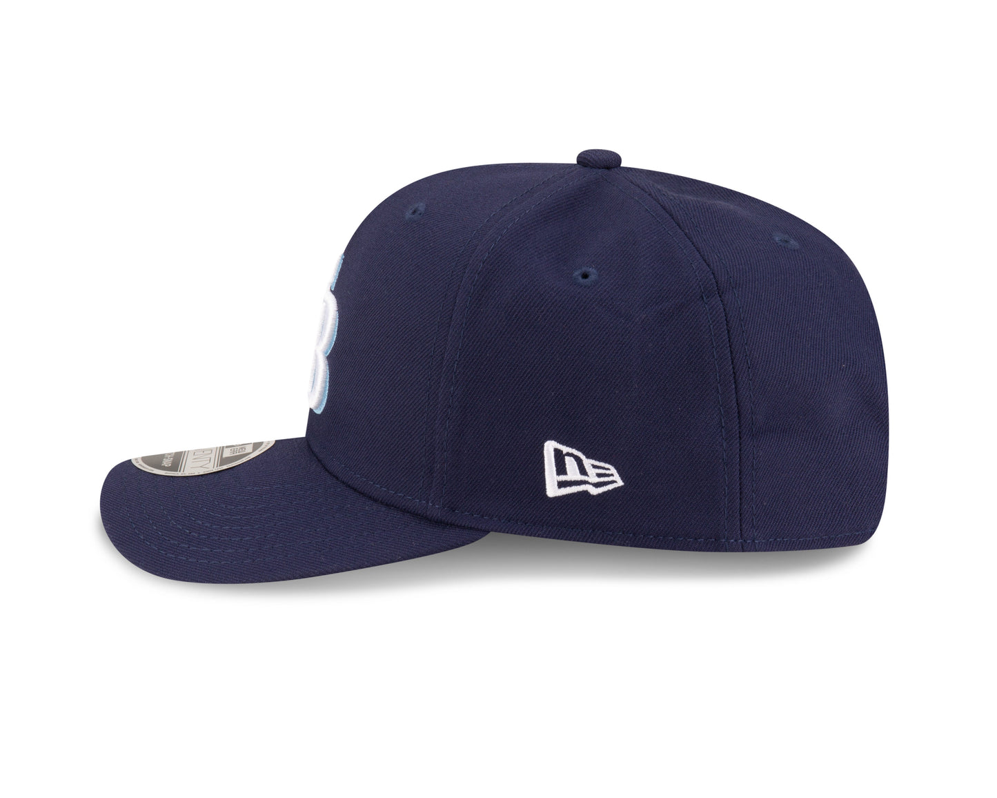 Tampa Bay Rays Navy New Era Player Replica 9SEVENTY Stretch Snap Adjustable Hat Official Team Hat Sports Fan Cap