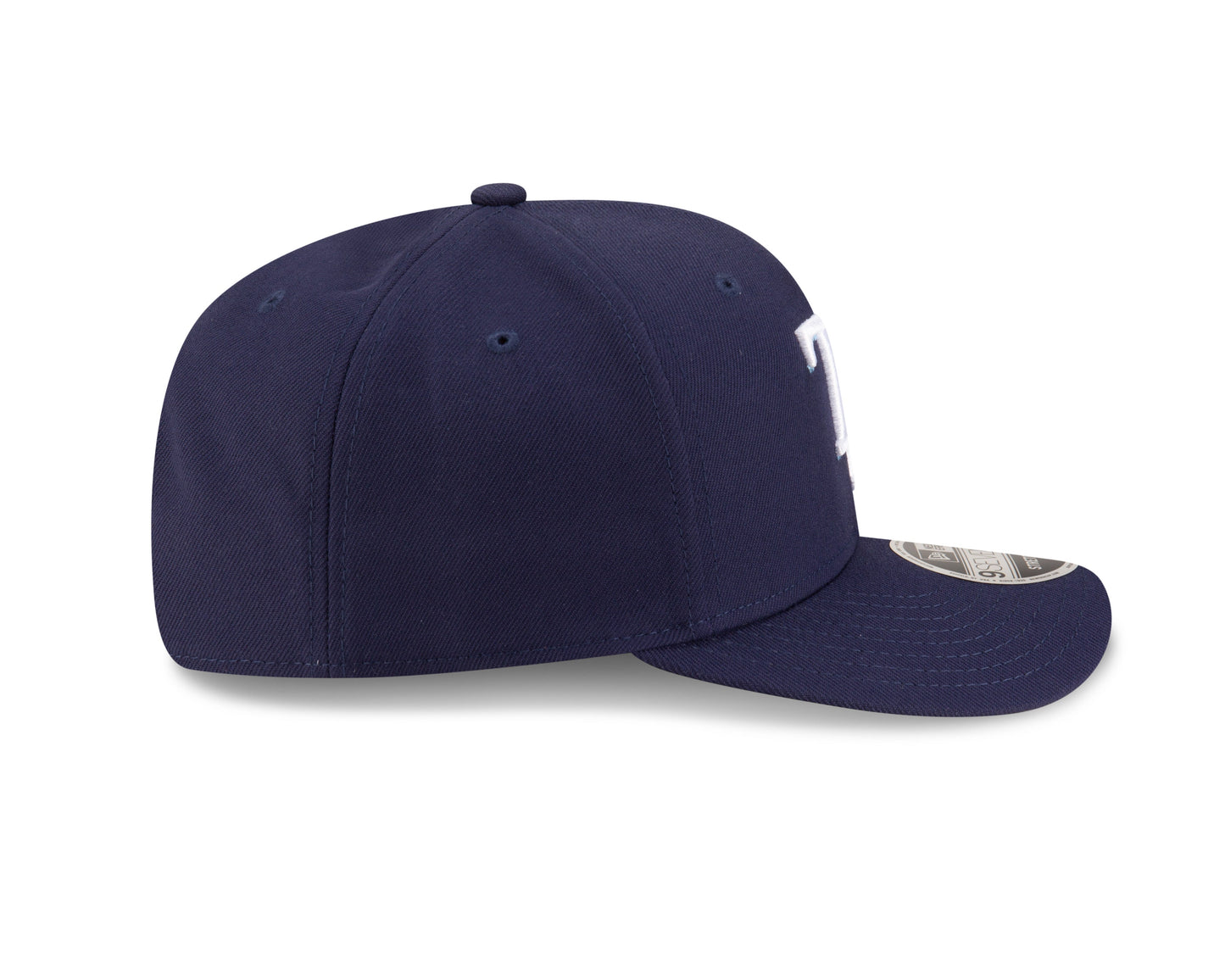 Tampa Bay Rays Navy New Era Player Replica 9SEVENTY Stretch Snap Adjustable Hat Official Team Hat Sports Fan Cap