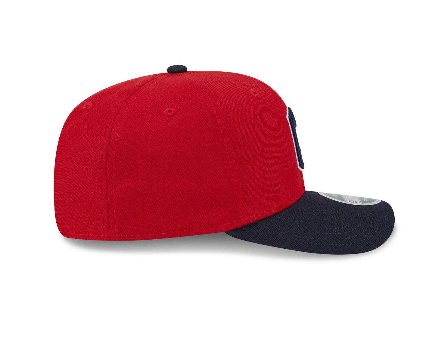Cleveland Guardians Red/Navy New Era Player Replica 9SEVENTY Stretch Snap Adjustable Hat Official Team Hat Sports Fan Cap