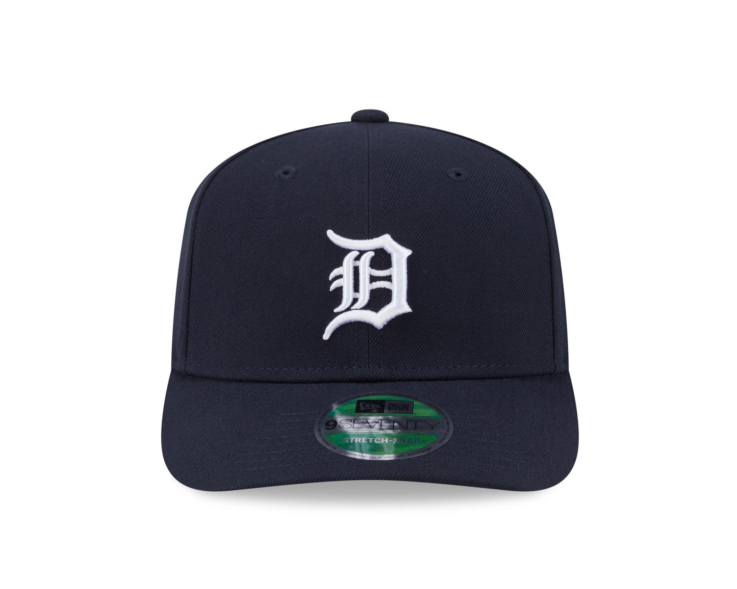 Detroit Tigers Navy New Era Player Replica 9SEVENTY Stretch Snap Adjustable Hat Official Team Hat Sports Fan Cap