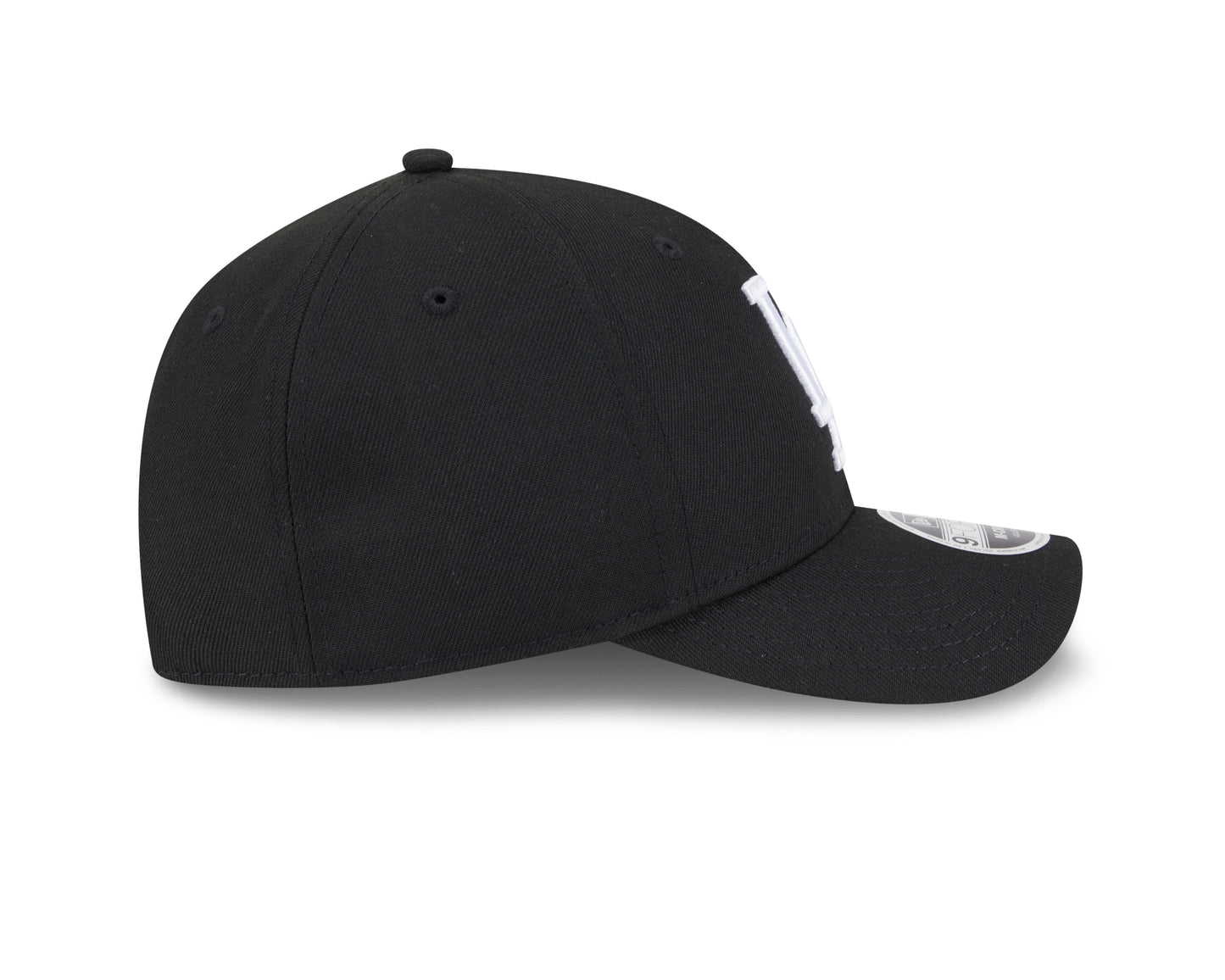 Los Angeles Dodgers Black and White New Era M-Crown 9FORTY Adjustable Hat Official Team Hat Sports Fan Cap
