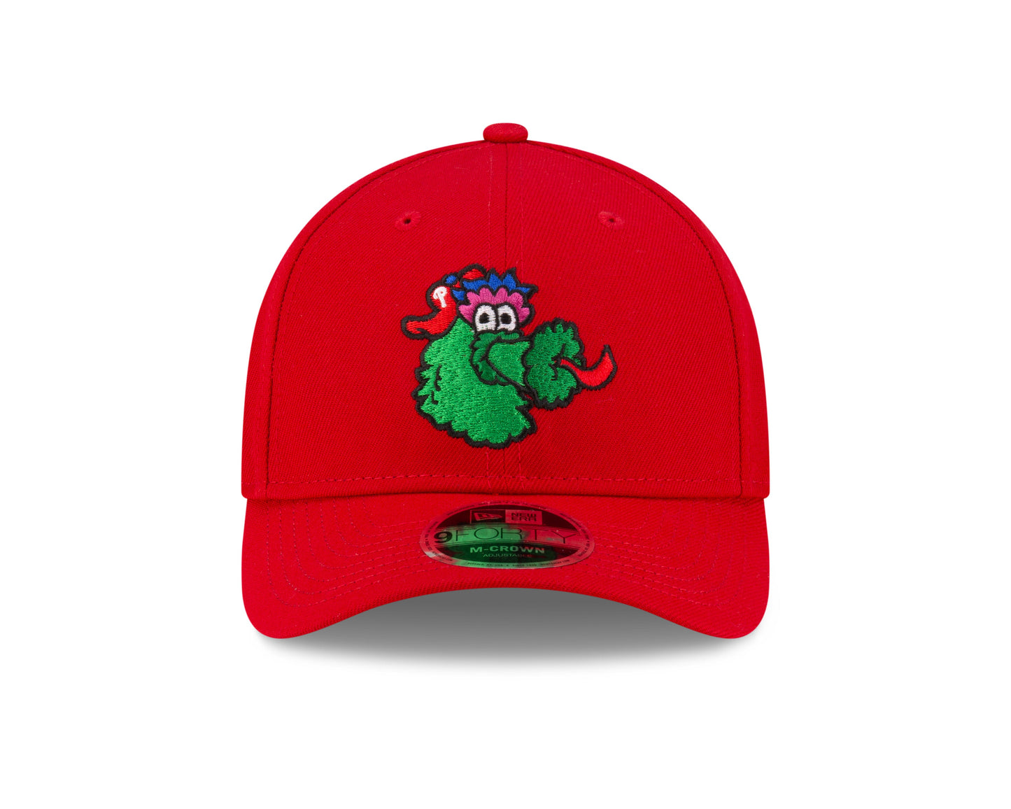 Philadelphia Phillies Red Fanatic New Era M-Crown 9FORTY Adjustable Hat Official Team Hat Sports Fan Cap
