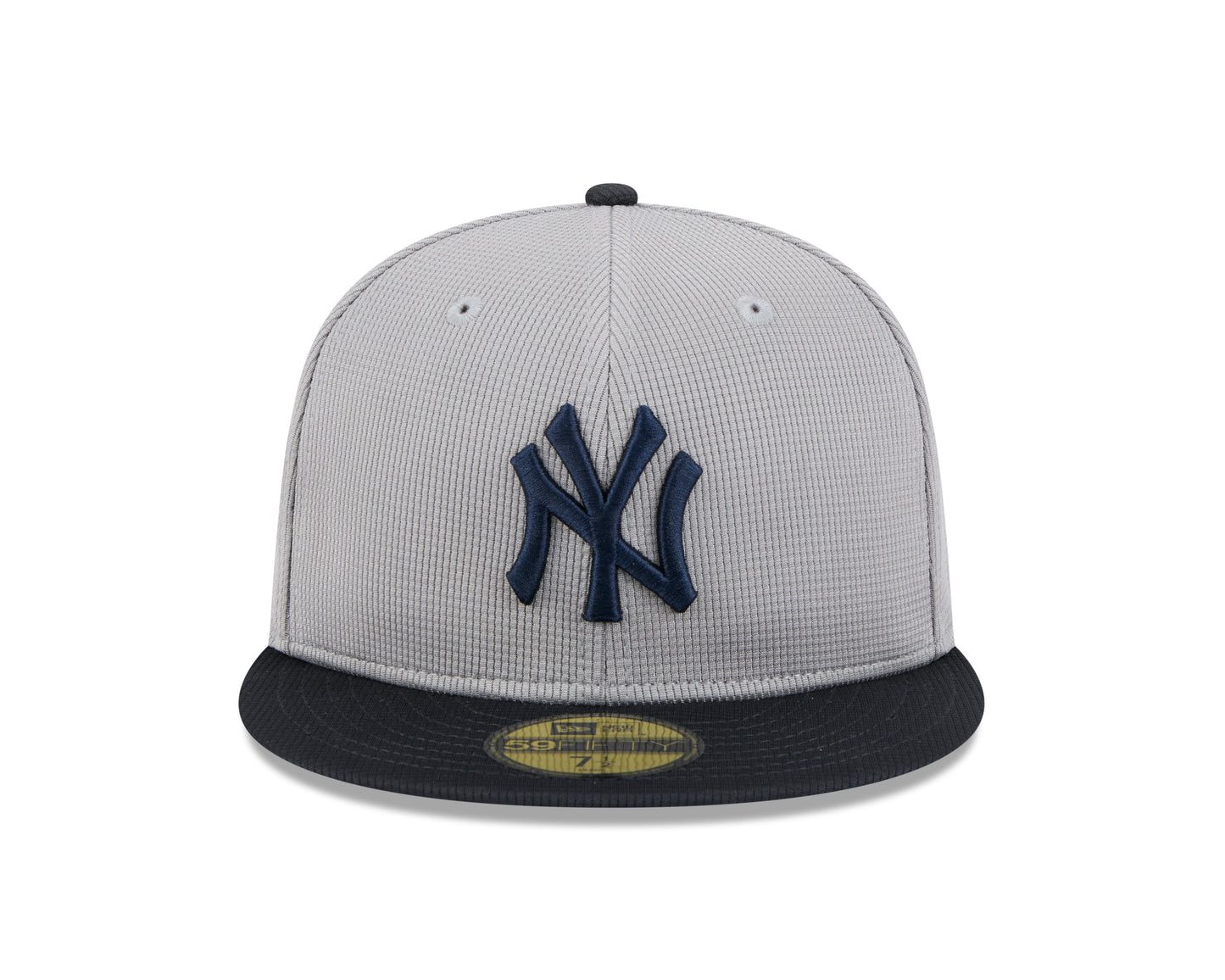New York Yankees New Era Road Grey 2025 Spring Training 59FIFTY Fitted Hat Official Team Hat Sports Fan Cap