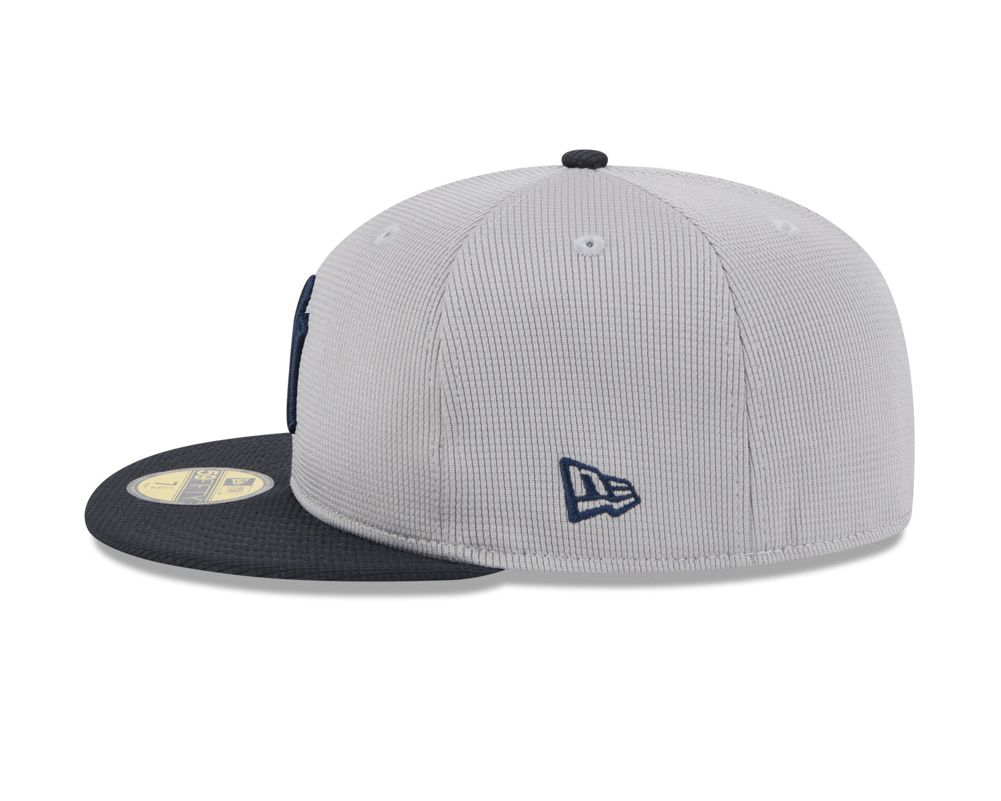 New York Yankees New Era Road Grey 2025 Spring Training 59FIFTY Fitted Hat Official Team Hat Sports Fan Cap