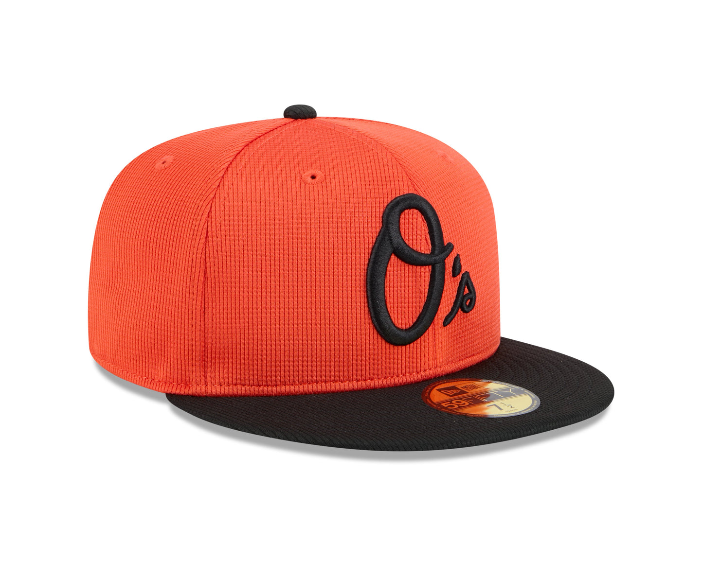 Baltimore Orioles New Era Orange 2025 Spring Training 59FIFTY Fitted Hat Official Team Hat Sports Fan Cap