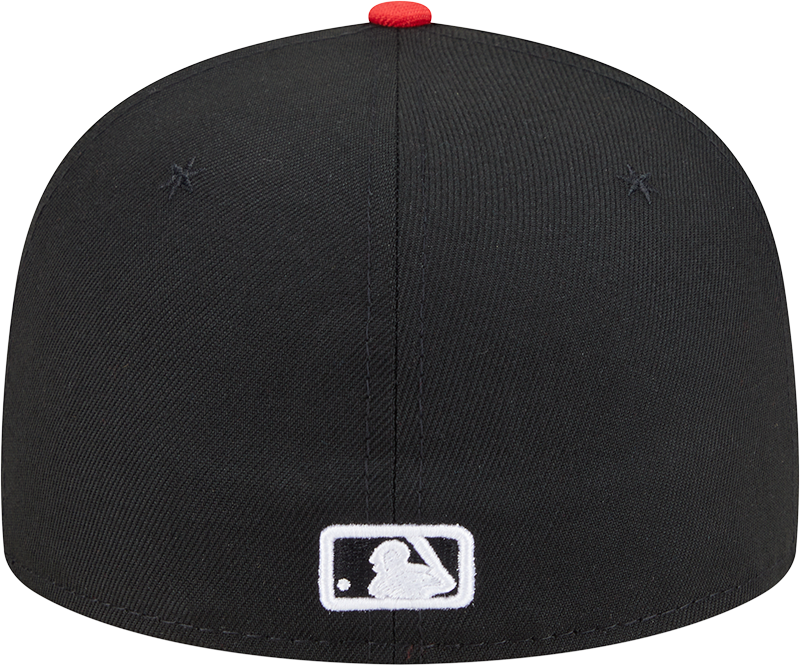 Chicago White Sox New Era 2025 City Connect Alternate 59FIFTY Fitted Hat - Black/Red Official Team Hat Sports Fan Cap