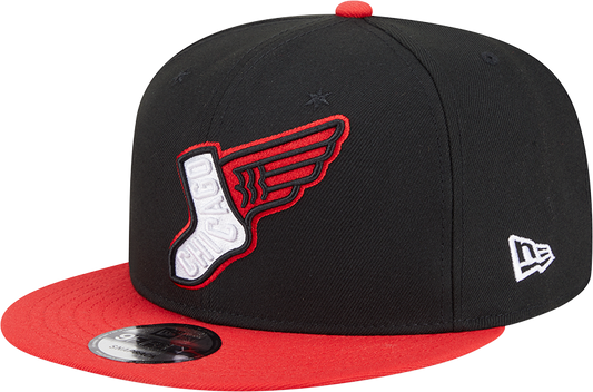 Chicago White Sox New Era 2025 City Connect Alternate 9FIFTY Snapback Hat - Red/Black Official Team Hat Sports Fan Cap