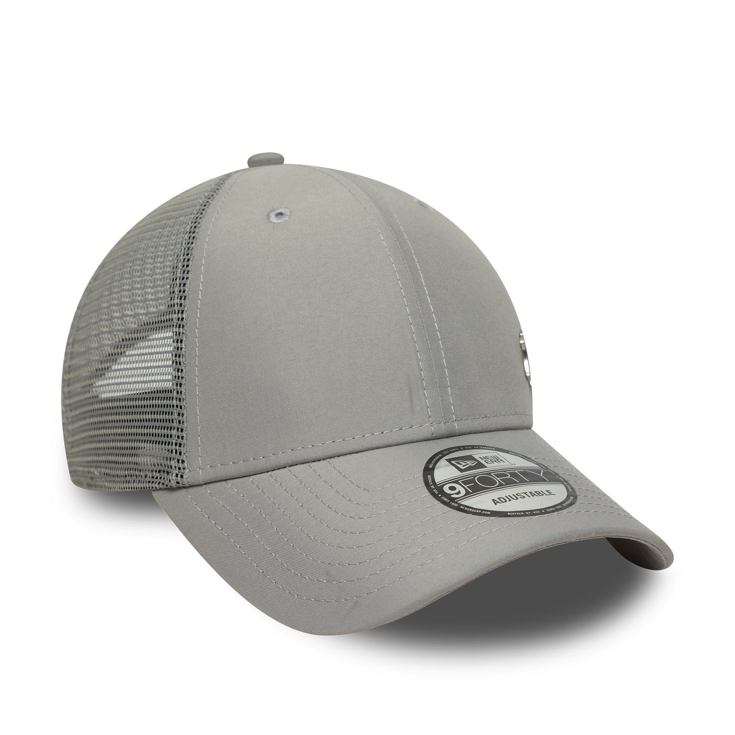 New York Yankees MLB Flawless 9Forty Trucker Grey Official Team Hat Sports Fan Cap