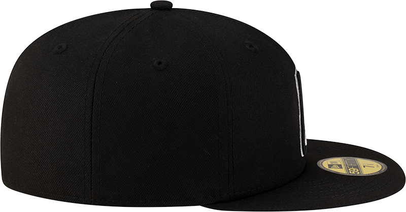 Chicago White Sox New Era 2025 City Connect Team Color 59FIFTY Fitted Hat -Black Official Team Hat Sports Fan Cap