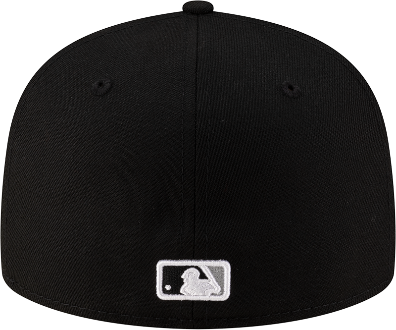 Chicago White Sox New Era 2025 City Connect Batting Practice Team Color 59FIFTY Fitted Hat -Black Official Team Hat Sports Fan Cap