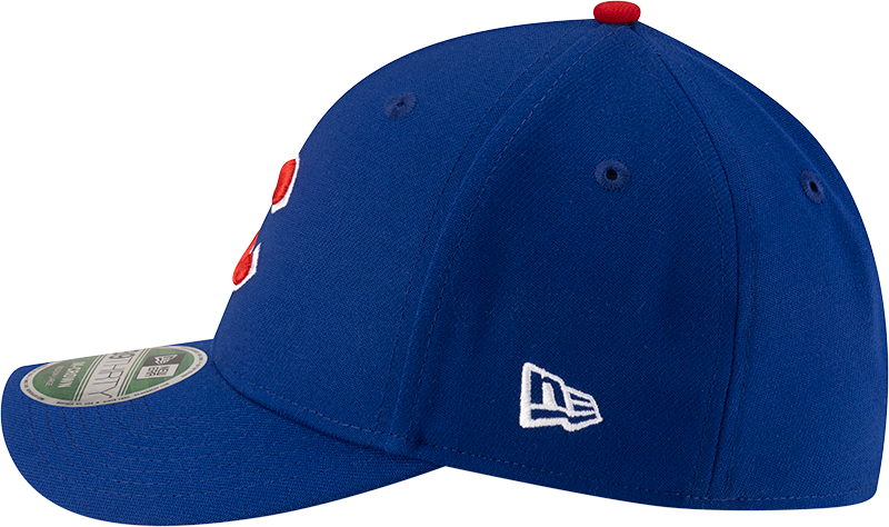Chicago Cubs New Era M-Crown 39Thirty Player Replica Blue Flex Fit Hat Official Team Hat Sports Fan Cap