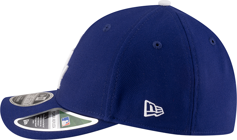 Los Angeles Dodgers New Era M-Crown 39Thirty Player Replica Blue Flex Fit Hat Official Team Hat Sports Fan Cap