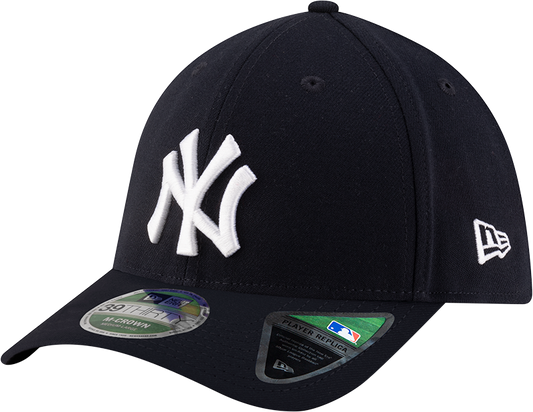 New York Yankees New Era M-Crown Player Replica 39Thirty Navy Flex Fit Hat Official Team Hat Sports Fan Cap