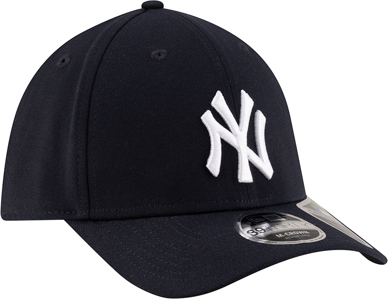 New York Yankees New Era M-Crown Player Replica 39Thirty Navy Flex Fit Hat Official Team Hat Sports Fan Cap
