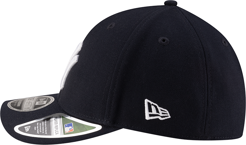 New York Yankees New Era M-Crown Player Replica 39Thirty Navy Flex Fit Hat Official Team Hat Sports Fan Cap