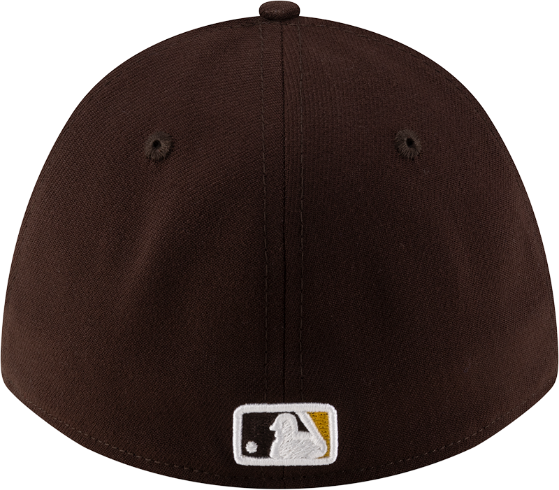 San Diego Padres New Era M-Crown Player Replica 39Thirty Brown Flex Fit Hat Official Team Hat Sports Fan Cap