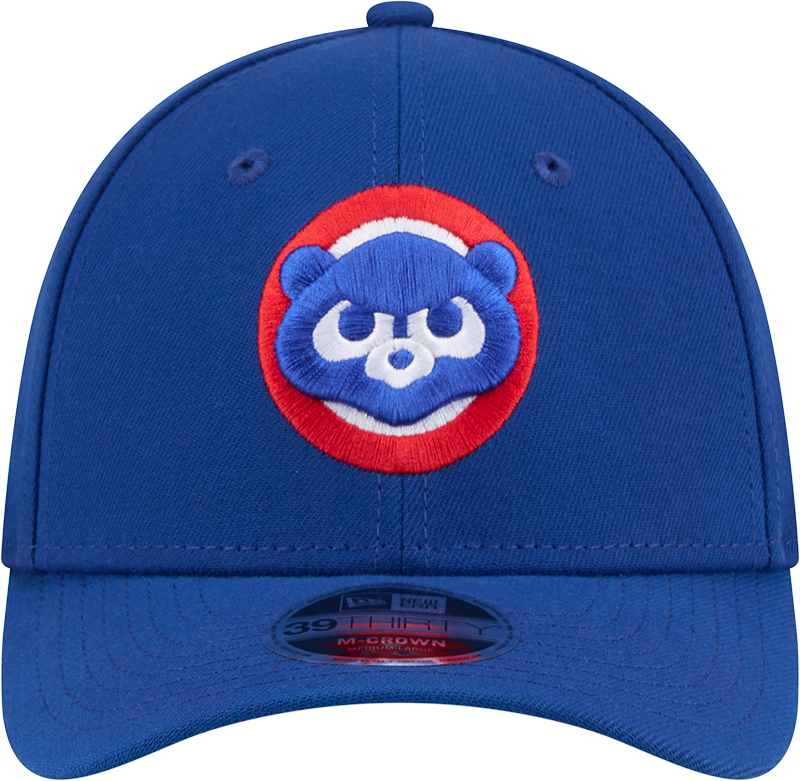 Chicago Cubs Cooperstown Collection 84 New Era M-Crown 39Thirty Blue Flex Fit Hat Official Team Hat Sports Fan Cap