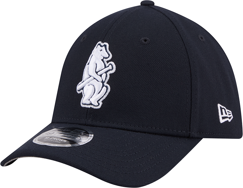 Chicago Cubs Cooperstown Collection 14 New Era M-Crown 39Thirty Navy Flex Fit Hat Official Team Hat Sports Fan Cap