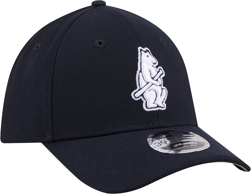 Chicago Cubs Cooperstown Collection 14 New Era M-Crown 39Thirty Navy Flex Fit Hat Official Team Hat Sports Fan Cap