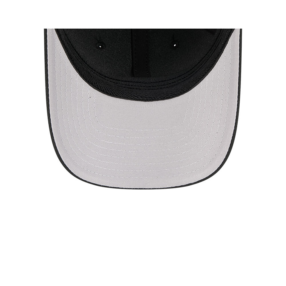 Los Angeles Dodgers M-Crown 39Thirty Tonal Black Flex Fit Hat Official Team Hat Sports Fan Cap