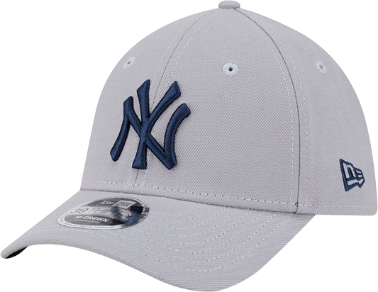 New York Yankees New Era M-Crown 39Thirty Gray Flex Fit Hat Official Team Hat Sports Fan Cap