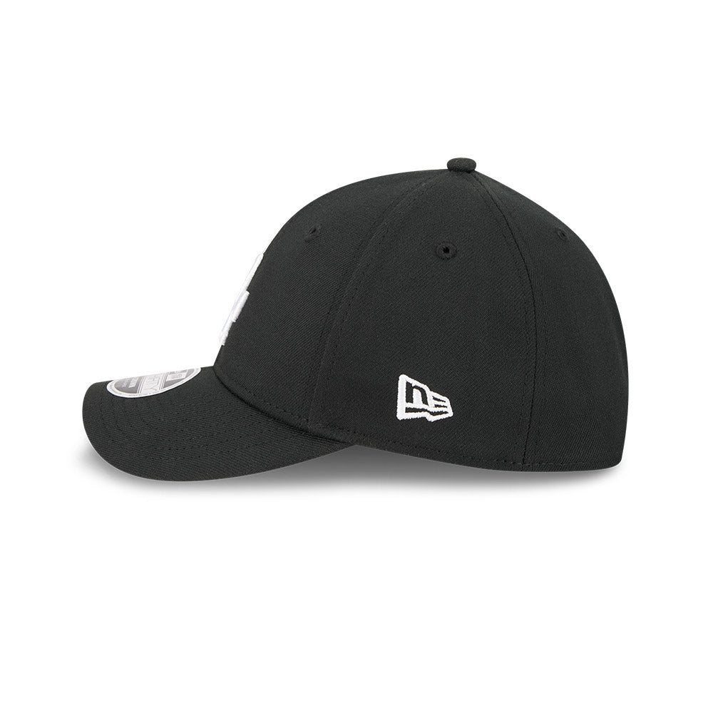 Los Angeles Dodgers M-Crown 39Thirty Black/White Flex Fit Hat Official Team Hat Sports Fan Cap