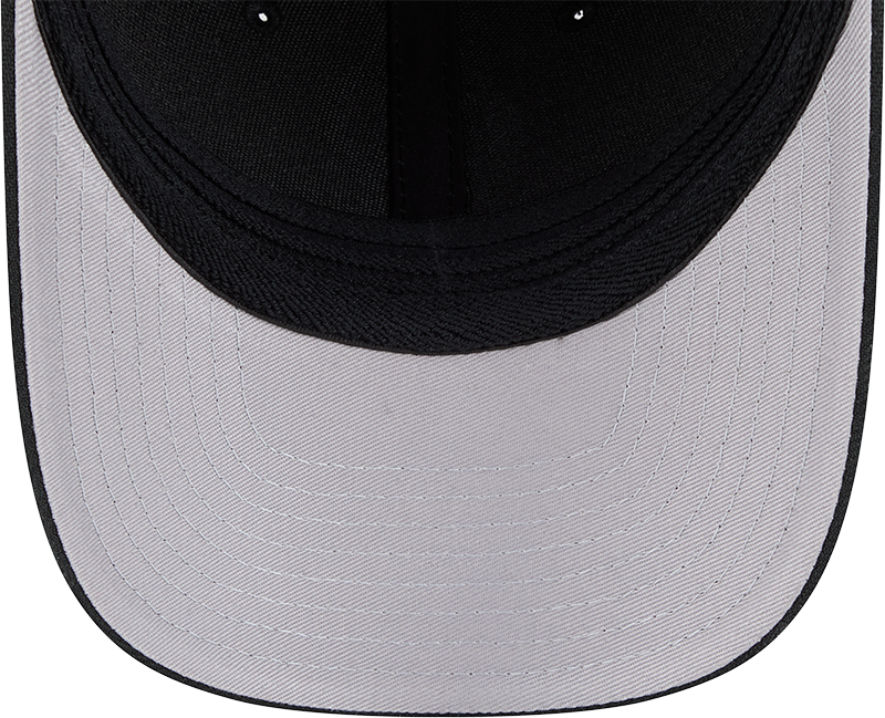 Chicago Cubs New Era M-Crown 39Thirty Black/White Flex Fit Hat Official Team Hat Sports Fan Cap