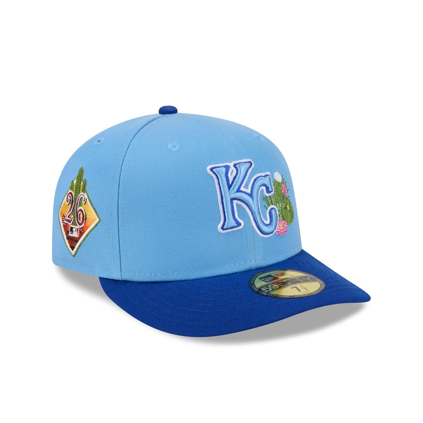 Kansas City Royals MLB Spring Training 2026 59FIFTY Fitted New Era Official Team Hat Sports Fan Cap
