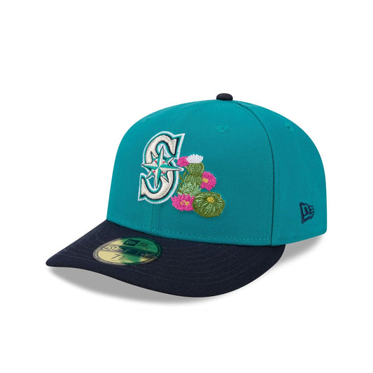 Seattle Mariners MLB Spring Training 2026 59FIFTY Fitted New Era Official Team Hat Sports Fan Cap