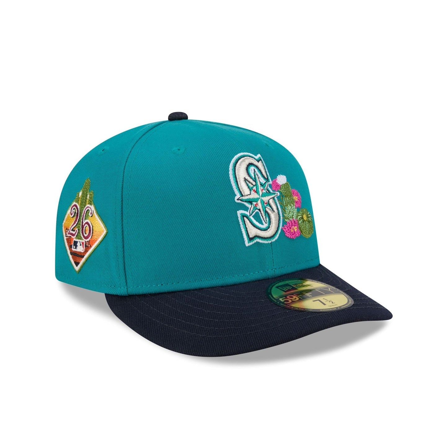 Seattle Mariners MLB Spring Training 2026 59FIFTY Fitted New Era Official Team Hat Sports Fan Cap